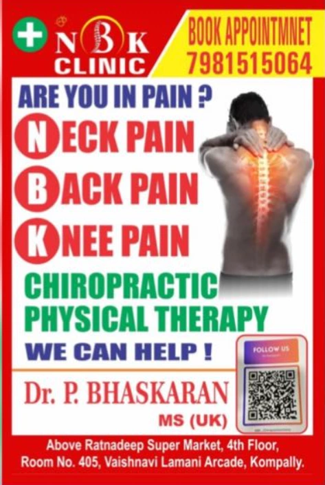 P Bhaskaran from Hyderabad is a Physiotherapist