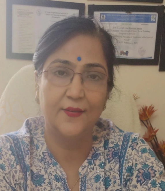 Poonam Wadhwa from Jaipur is a Special Educator and Counsellor