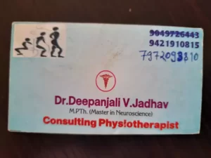 Deepanjali Jadhav from Pune is a Physiotherapist.