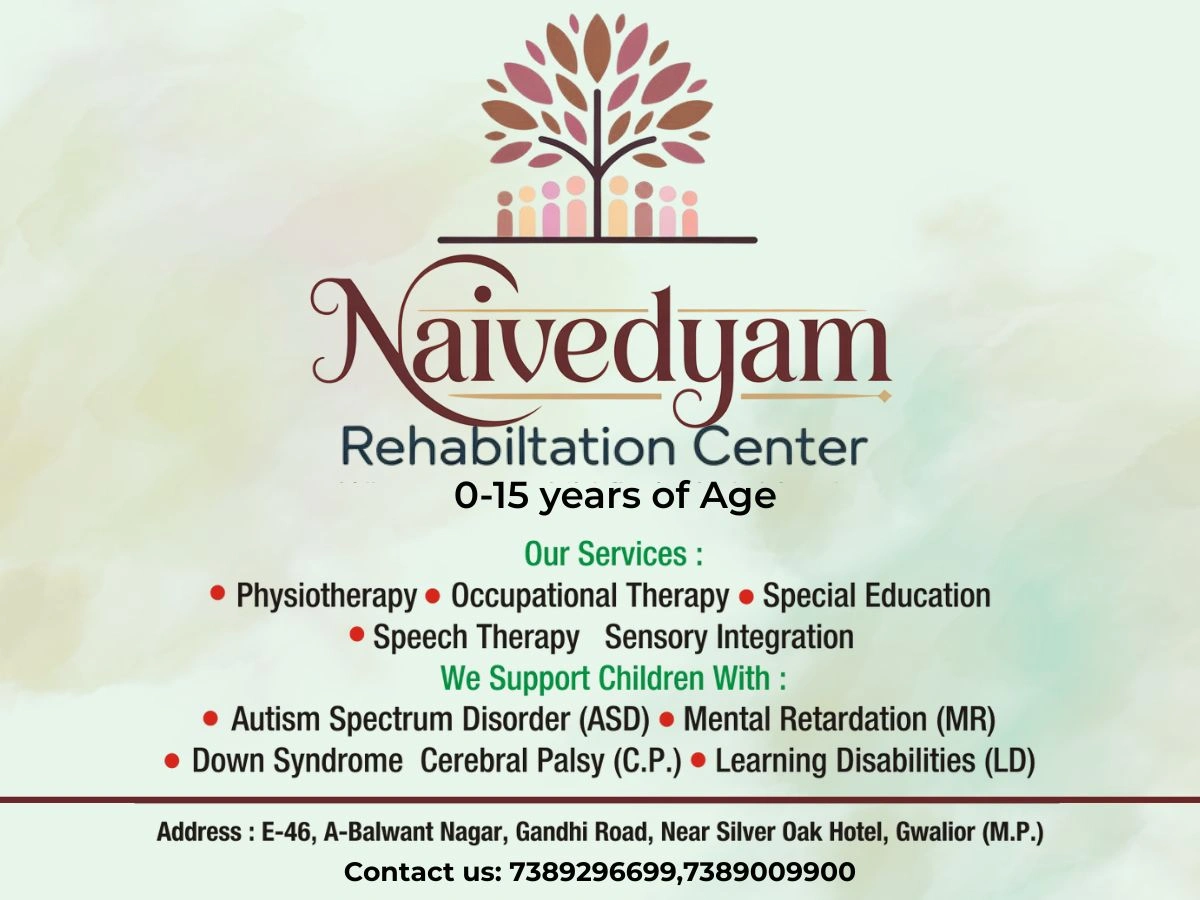 Naivedyam Rehabilitation Center from Gwalior is an NGO.