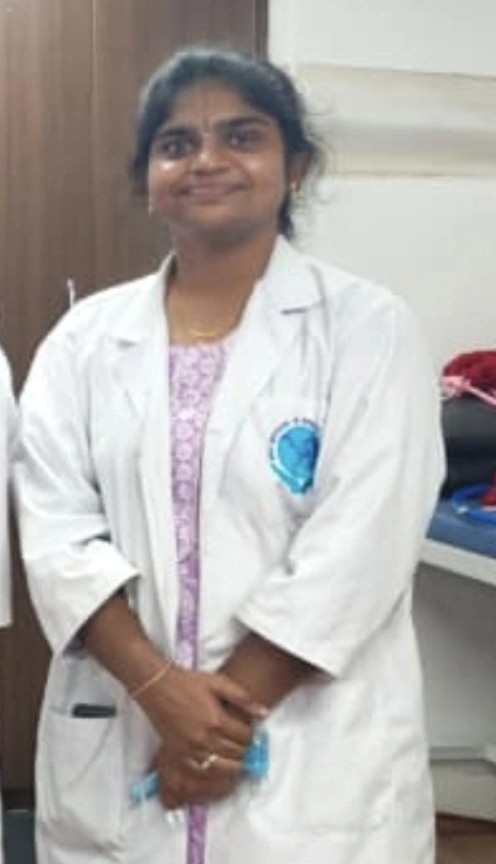 D Ramya Sri from Hyderabad is a Physiotherapist.