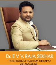 E.V.V Raja Sekhar from Hyderabad is a Counsellor, Behavior Therapist and Special Educator