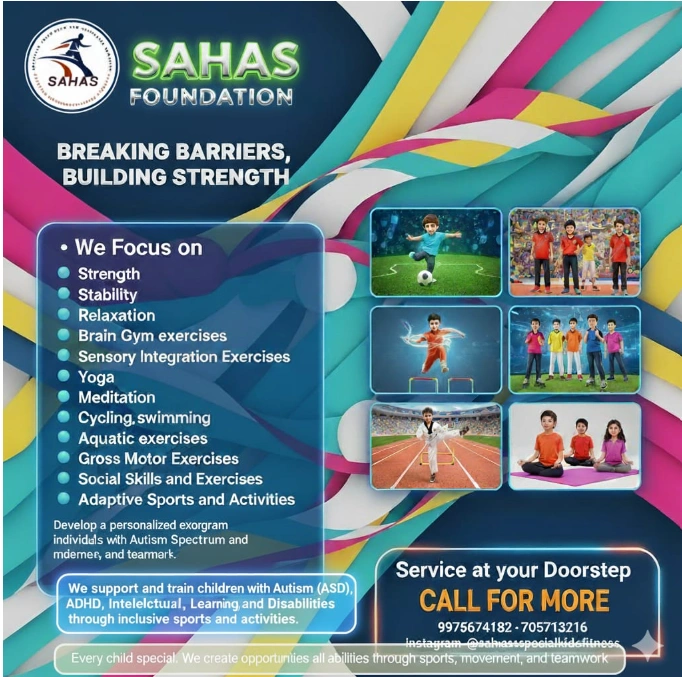 Sahas Foundation from Pune (Kothrud) is a Sports and Fitness centre.